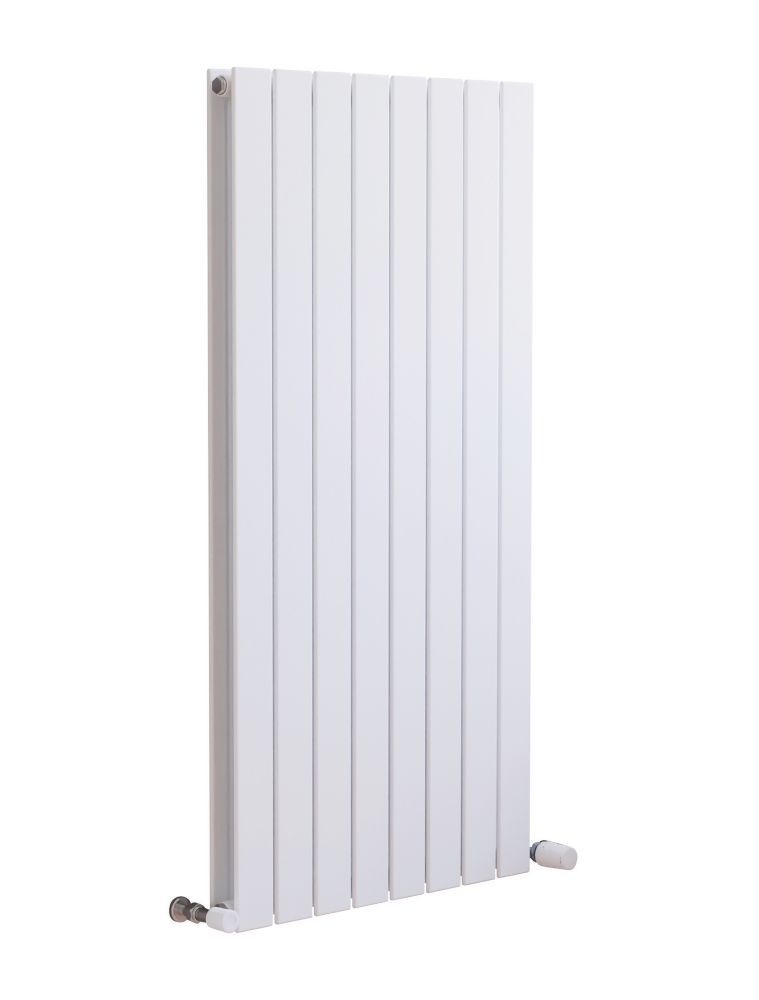 Image of Ximax Oceanus Duplex Horizontal or Vertical Designer Radiator 1200mm x 595mm White 