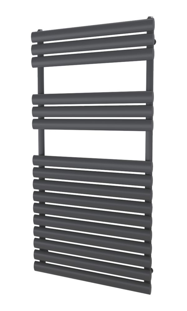 Image of Ximax Nestor Designer Towel Radiator 1164mm x 600mm Anthracite 2273BTU 