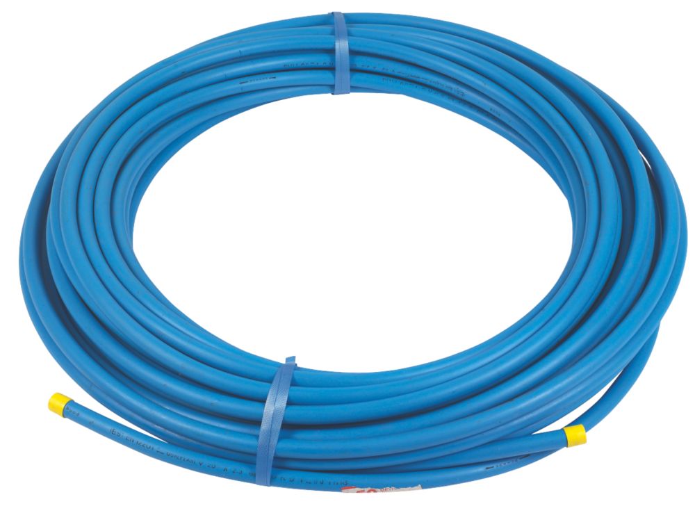 Image of MDPE Pipe Blue 20mm x 50m 