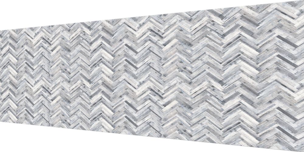 Image of Splashwall White / Grey Matt MDF Splashback 2440mm x 1220mm x 9mm 