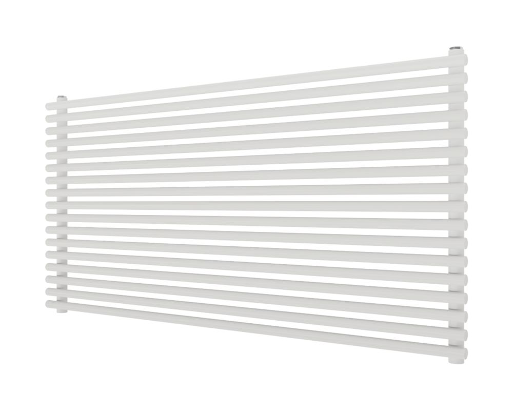 Image of Ximax Gamba Horizontal Designer Radiator 610mm x 1200mm White 2816BTU 