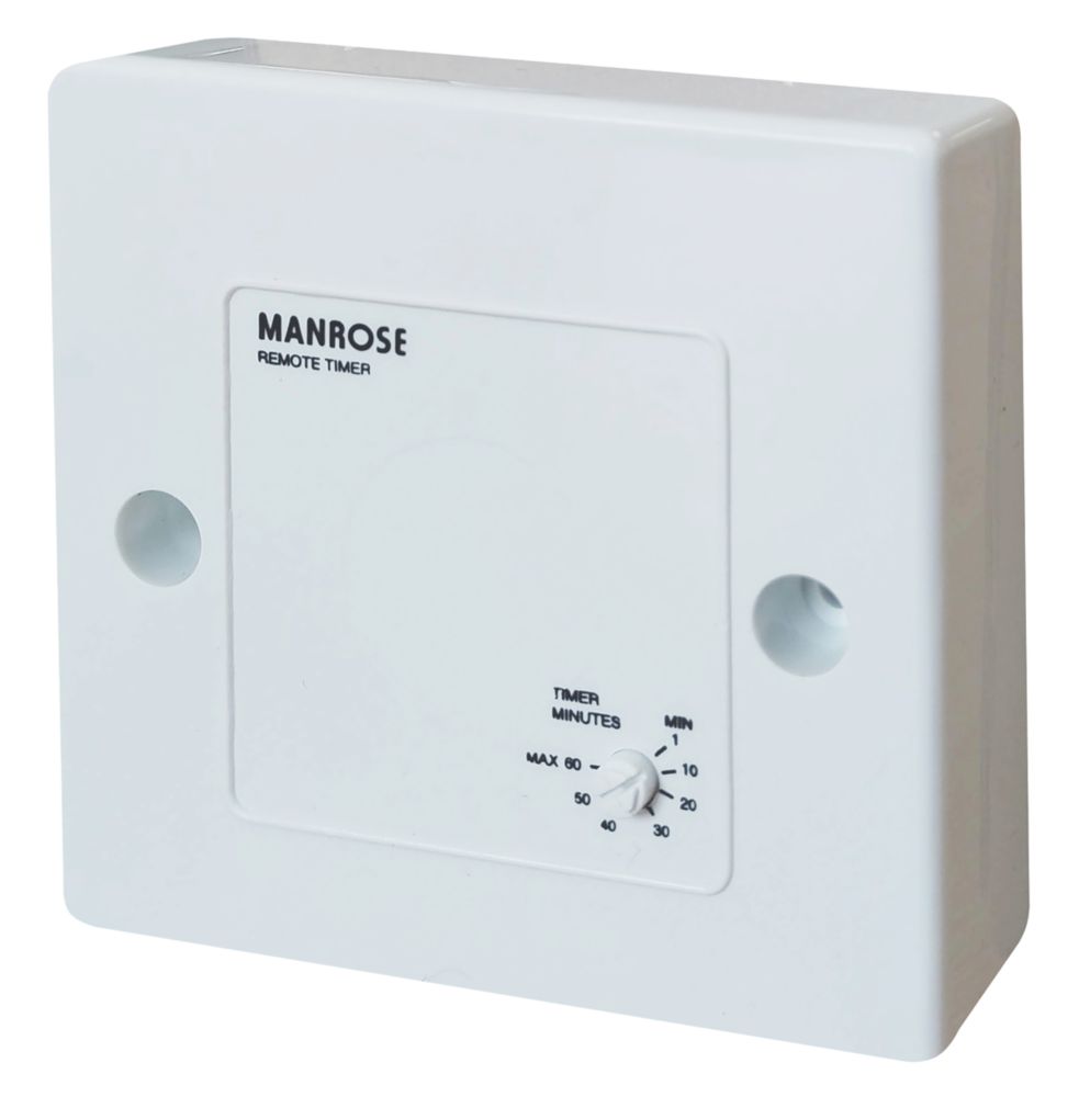 Image of Manrose 1351 Remote Bathroom Fan Timer Control 
