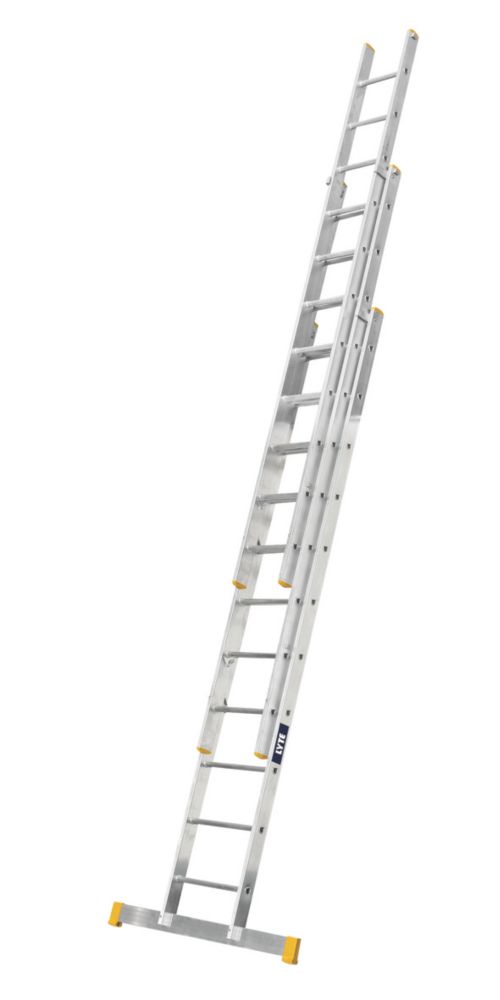 Image of Lyte ProLyte 3-Section Aluminium Trade Extension Ladder 7.75m 