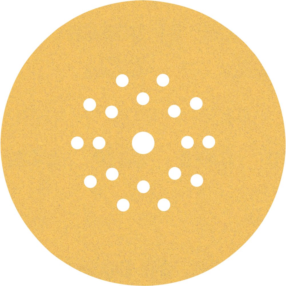 Image of Bosch Expert C470 Sanding Discs 18-Hole Punched 225mm 120 Grit 25 Pack 