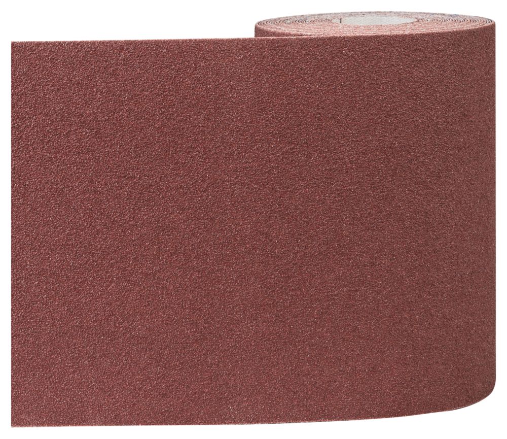 Image of Bosch J450 Sanding Roll Unpunched 5m x 115mm 120 Grit 