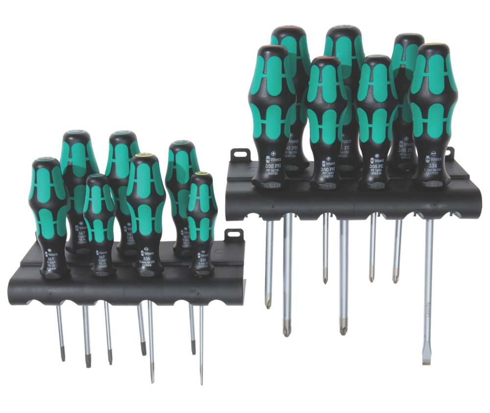Image of Wera Kraftform Plus Mixed Screwdriver Set 16 Pieces 