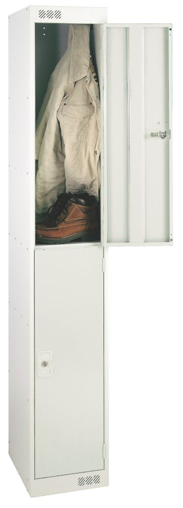 Image of M12512GUGU00 Security Locker 2-Door Grey 