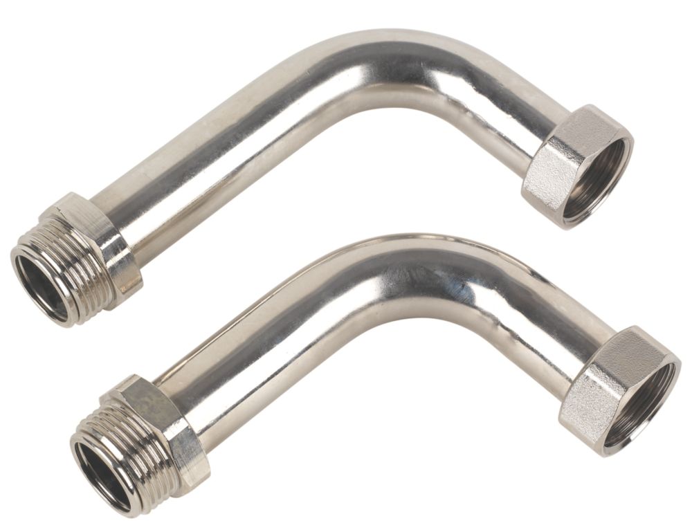 Image of JG Speedfit Manifold Connector Chrome 2 Pack 