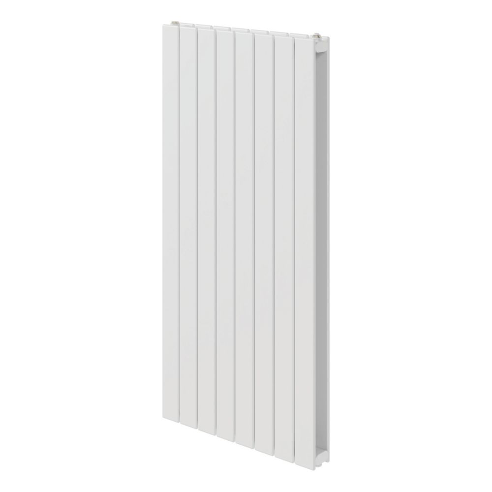 Image of Moretti Modena Designer Radiator 1200mm x 578mm White 4282BTU 
