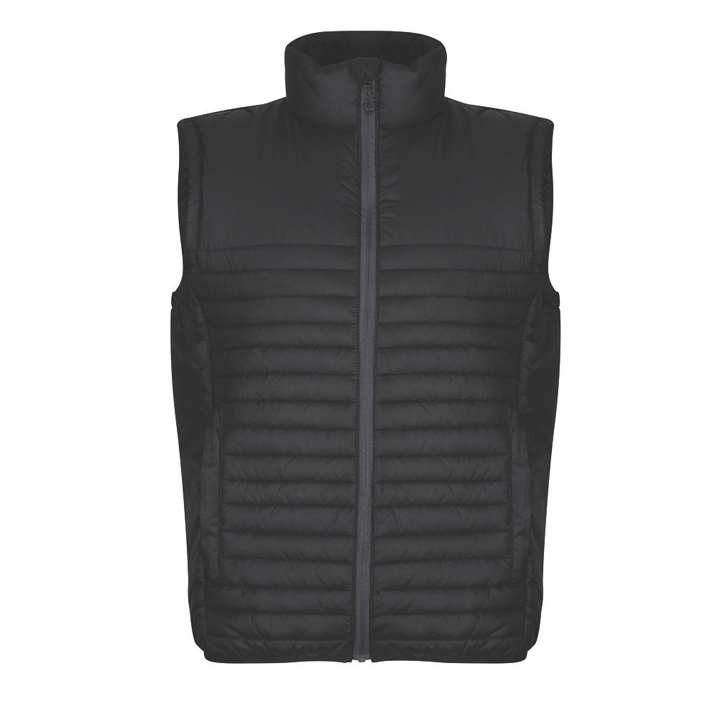 Image of Regatta Honestly Made Thermal Bodywarmer Black Medium 39.5" Chest 