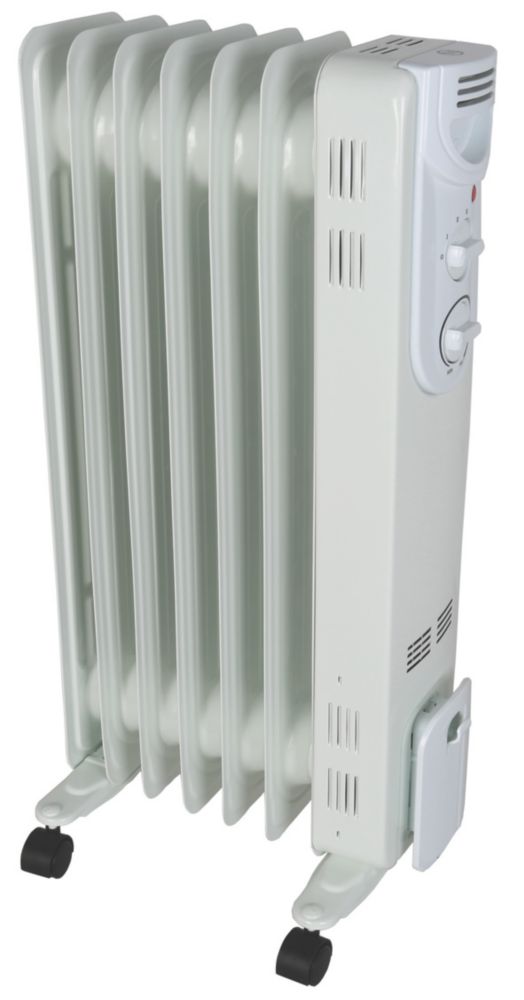 Image of CYBL20-7 Freestanding 7-Fin Oil-Filled Radiator 1500W 