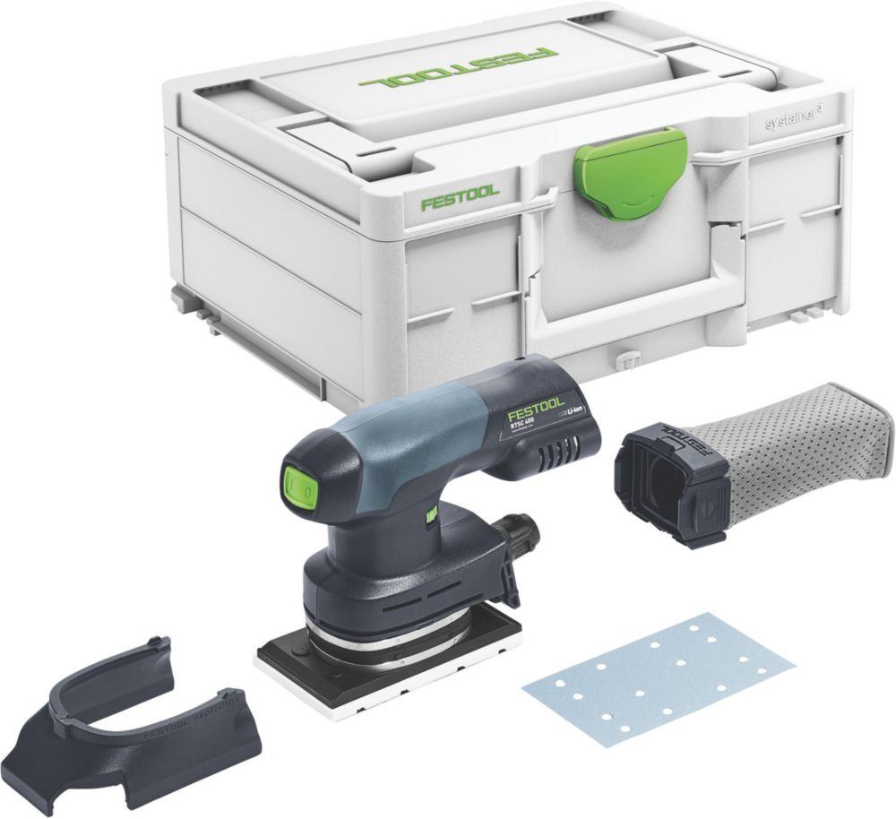 Image of Festool 577233 18V Li-Ion Brushless Cordless Sheet Sander - Bare 