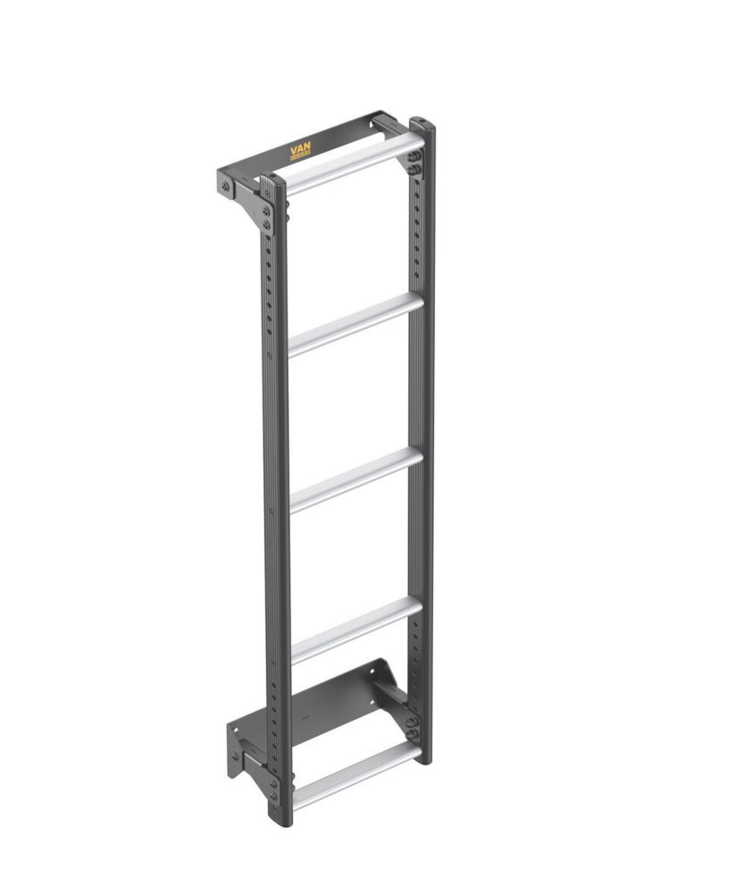 Image of Van Guard Nissan Nissan NV300 2016-2021 5-Treads ULTI Ladder Rear Door Ladder for H1 1260mm 