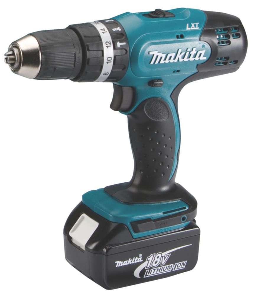 Image of Makita DHP453F001 18V 2 x 3.0Ah Li-Ion LXT Cordless Combi Drill 