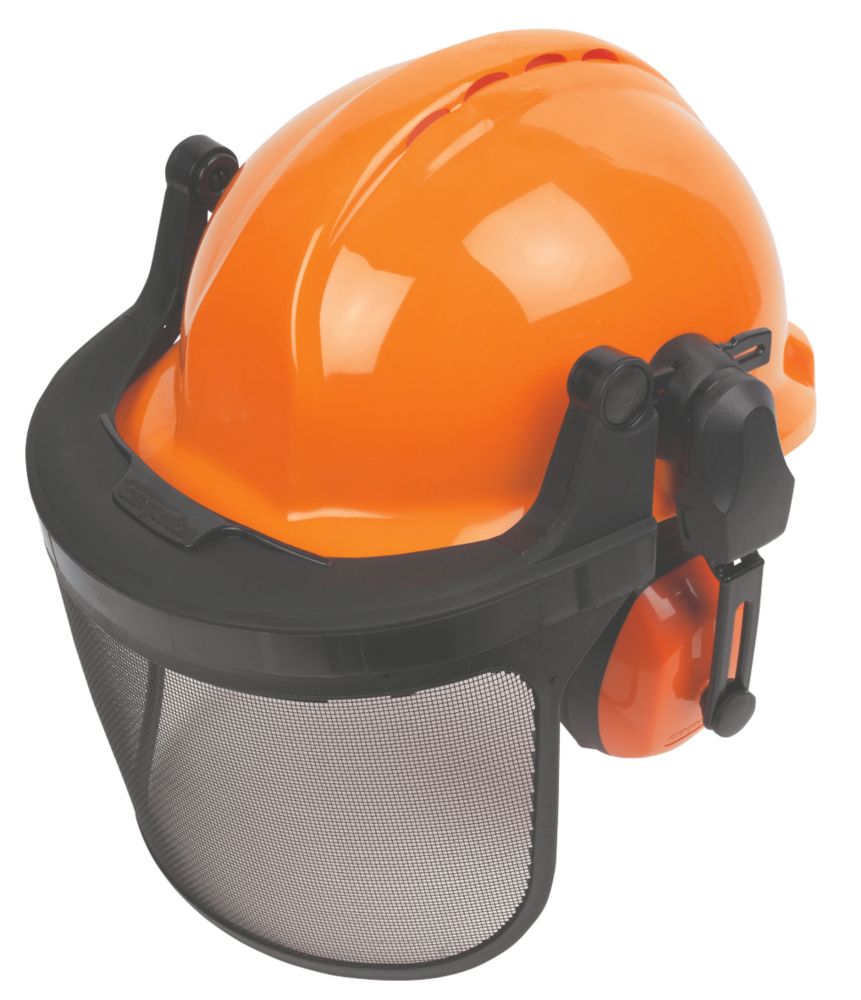 Image of Centurion Concept Vented Forestry Helmet Kit Orange 