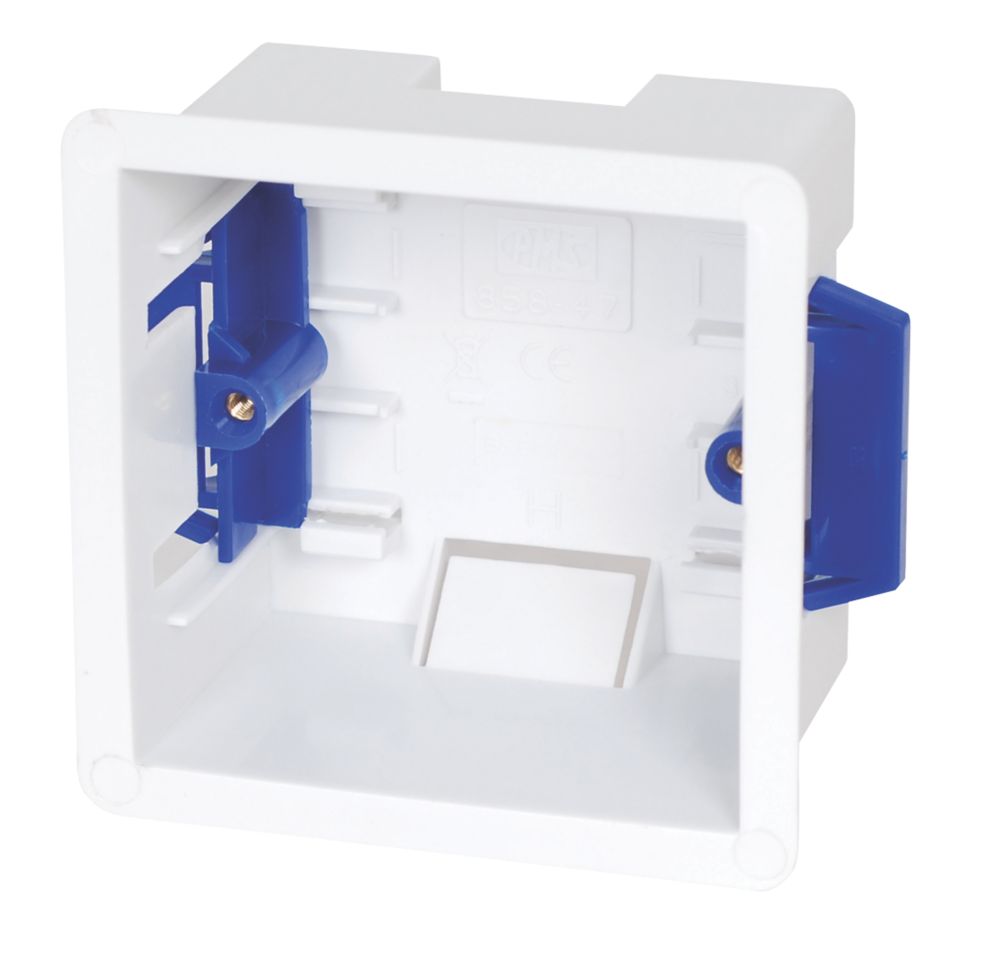 Image of LAP 1-Gang Dry Lining Box 45mm 10 Pack 