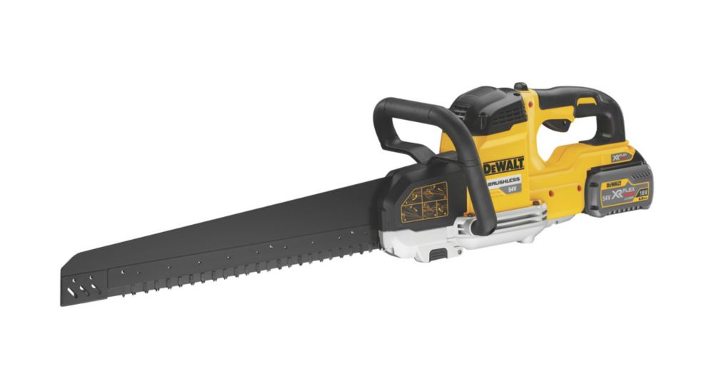Image of DeWalt DCS397T2-GB 54V 430mm 2 x 6.0Ah Li-Ion XR FlexVolt Brushless Cordless Alligator Saw 