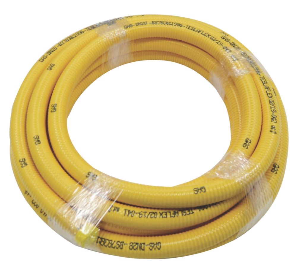 Image of Teslaflex CSST Gas Pipe 25.2mm x 10m DN28 