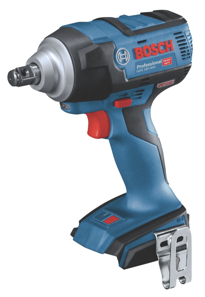 Image of Bosch GDS18 V-300 18V Li-Ion Coolpack Brushless Cordless Impact Wrench - Bare 