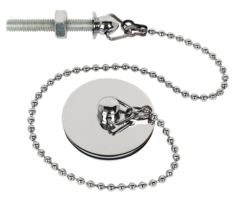 Image of Chrome Basin Plug 12" 