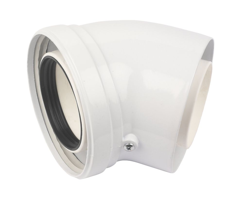 Image of Biasi Vertical Elbow 45Â° 