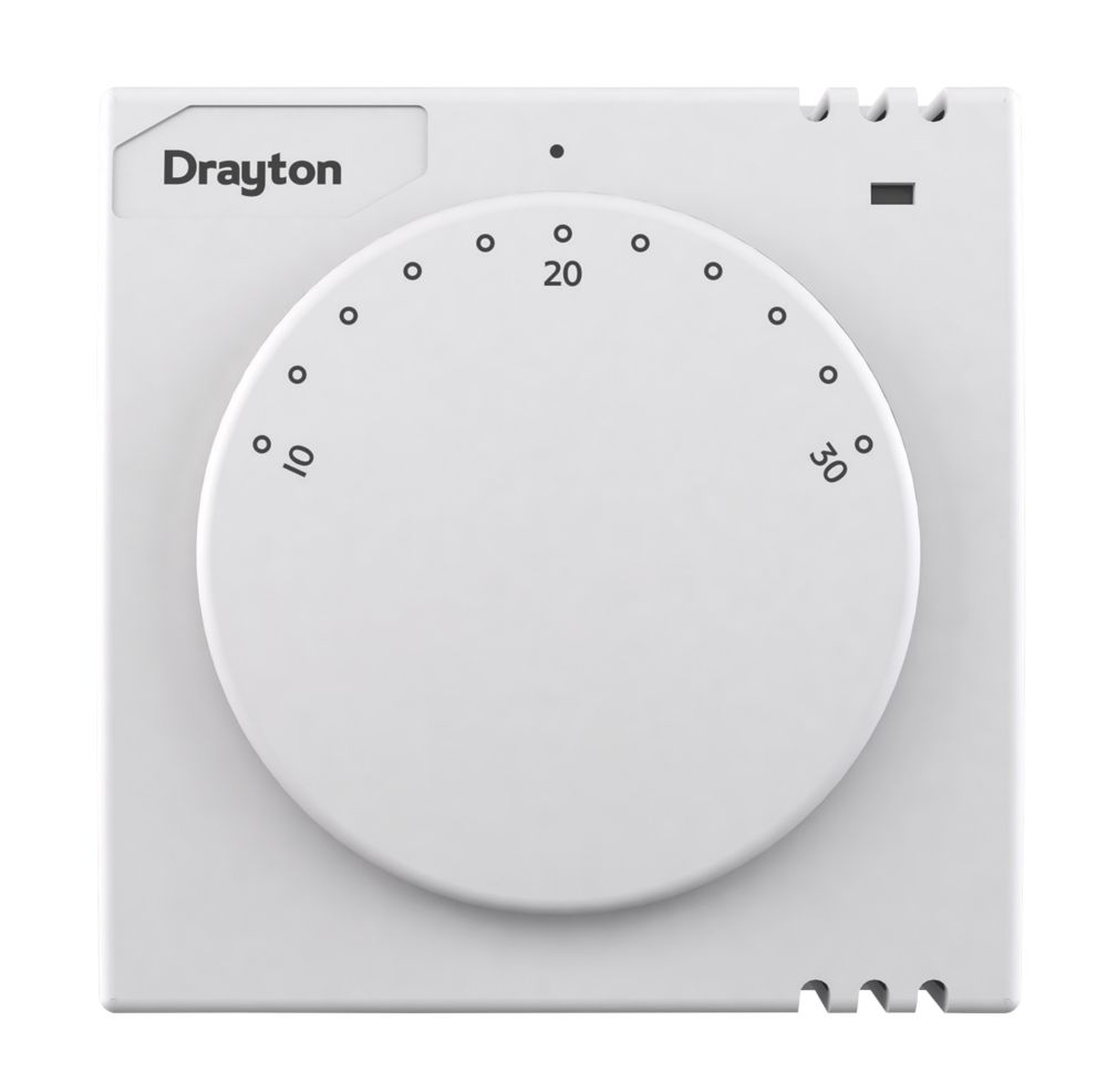 Image of Drayton RTS9 1-Channel Wired Room Thermostat 