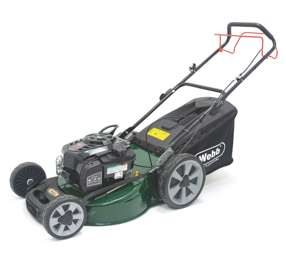 Image of Webb WER21HW4 53cm 163cc Self-Propelled Rotary Petrol Lawn Mower 