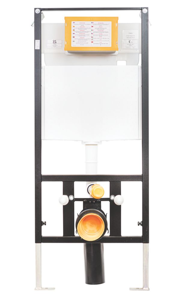 Image of Fluidmaster T Series T02 In-Wall Cistern & WC Frame 1025-1315mm 