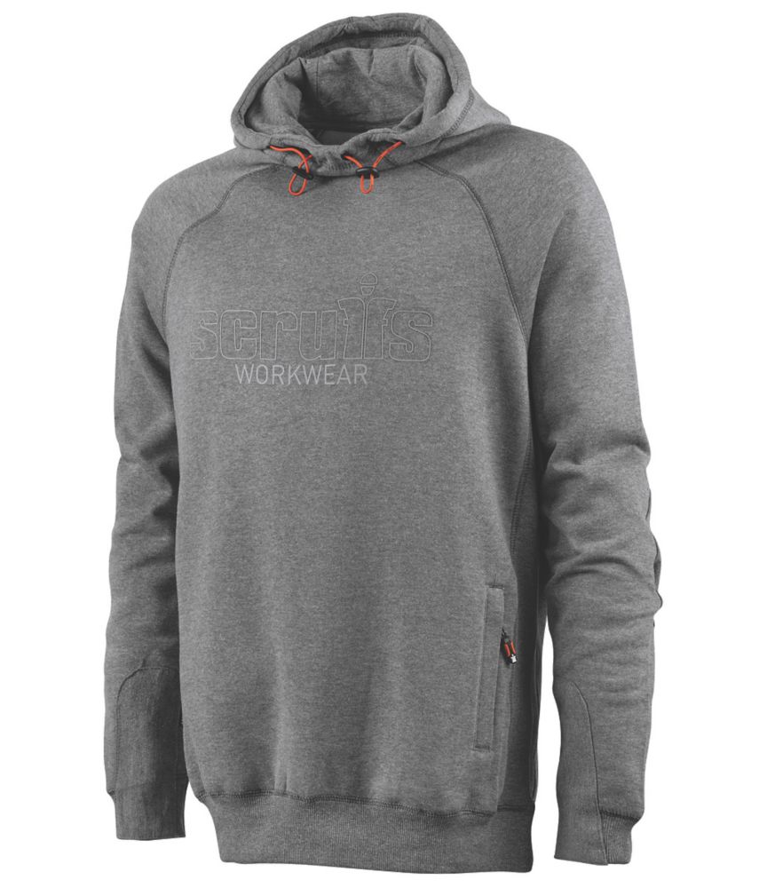 Image of Scruffs Trade Hoodie Graphite Small 43.5" Chest 
