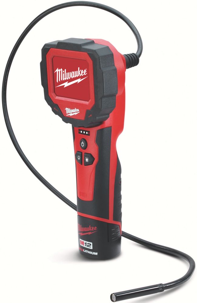 Image of Milwaukee M12IC Inspection Camera With 2 3/4" Colour Screen 