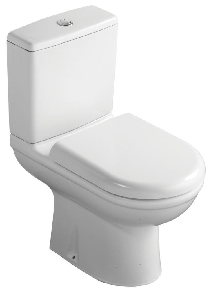 Image of Ideal Standard Della Close-Coupled Rimless Toilet Dual-Flush 4/6Ltr 