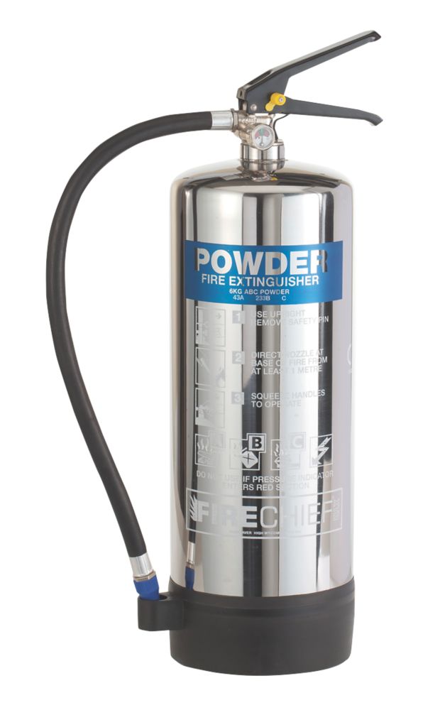 Image of Firechief PXP6 Dry Powder Fire Extinguisher 6kg 