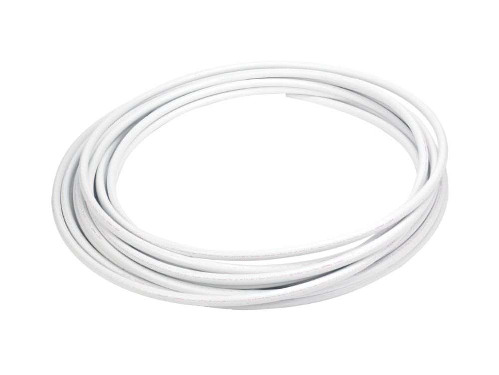 Image of Hep2O HXX25/22W Push-Fit Polybutylene Barrier Coil Pipe 22mm x 25m White 