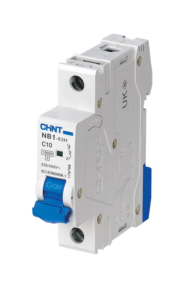 Image of Chint NB1 10A SP Type C 3-Phase MCB 