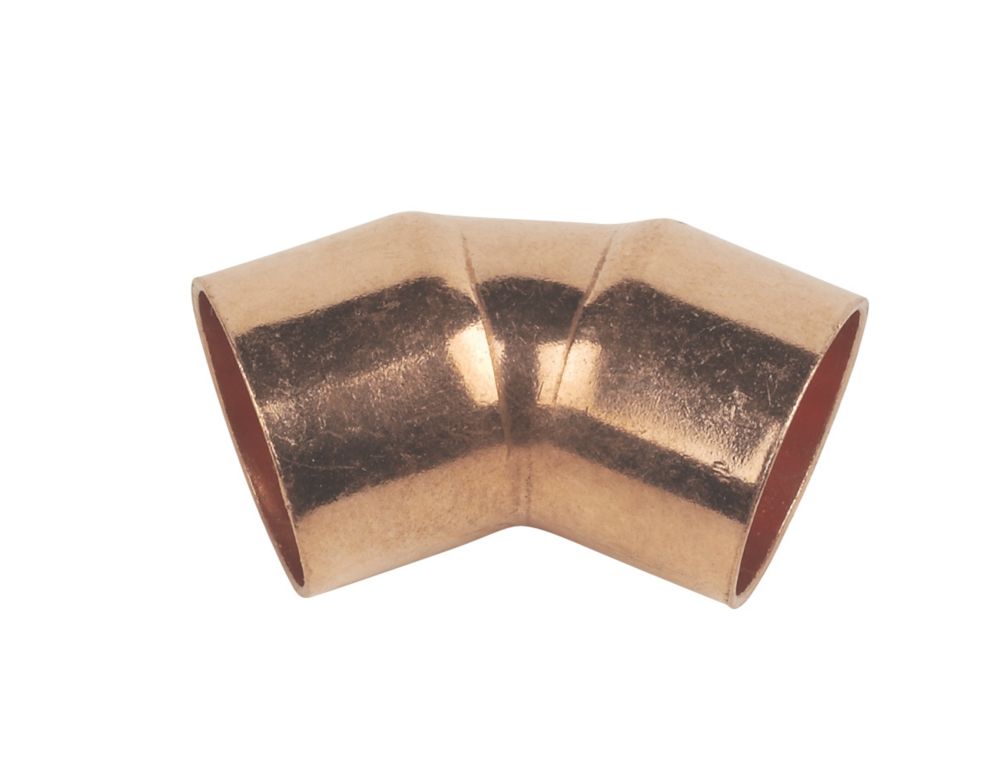 Image of Flomasta End Feed Equal 135Â° Elbows 15mm 10 Pack 