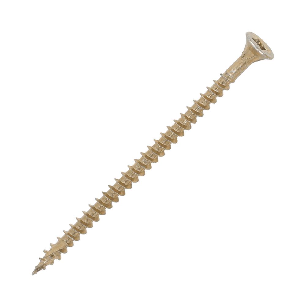 Image of Timco C2 Strong-Fix PZ Double-Countersunk Multipurpose Premium Screws 4.5mm x 80mm 200 Pack 