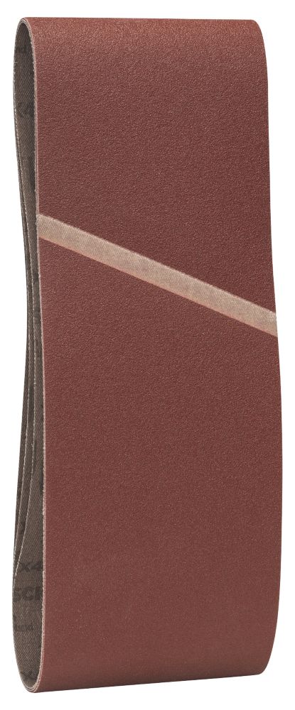 Image of Bosch X440 Sanding Belt Unpunched 610mm x 100mm 120 Grit 3 Pack 