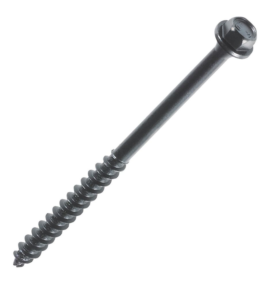 Image of FastenMaster TimberLok Hex Double-Countersunk Self-Drilling Structural Timber Screws 6.3mm x 150mm 50 Pack 
