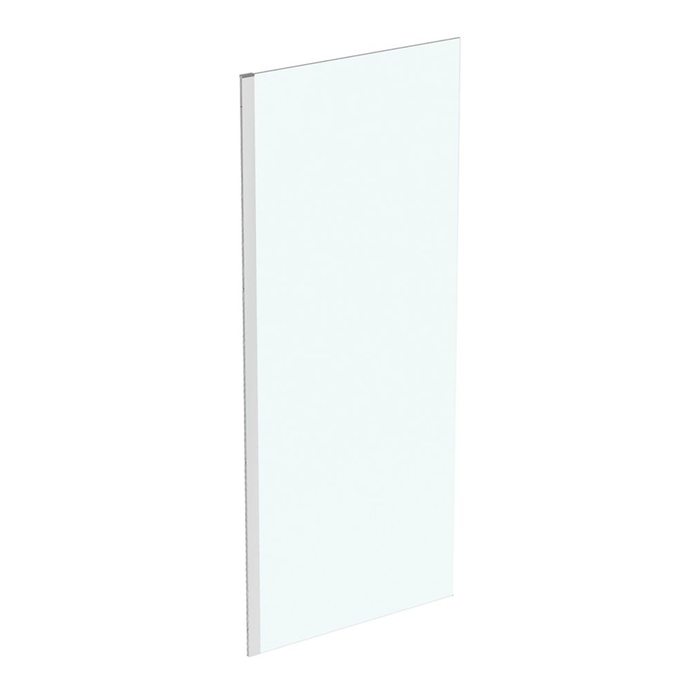 Image of Ideal Standard i.life Semi-Framed Wet Room Panel Clear Glass/Silver 900mm x 2000mm 