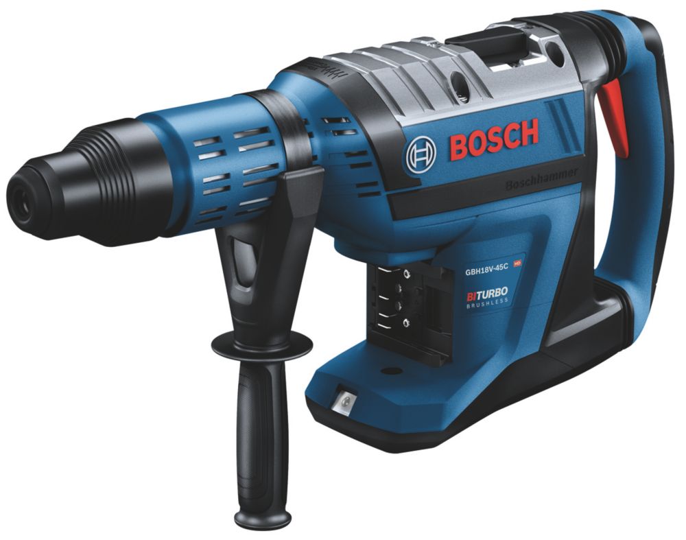 Image of Bosch GBH 18V-45 C 8kg 18V Li-Ion ProCORE Brushless Cordless BITURBO SDS Max Hammer Drill - Bare 