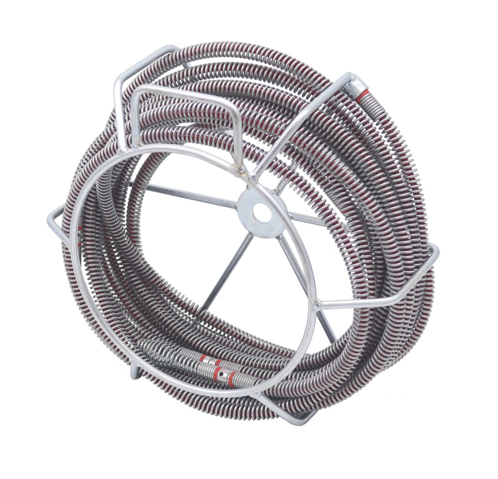 Image of Rothenberger DuraFlex Drain Cleaning Spiral 22mm x 4.5m 