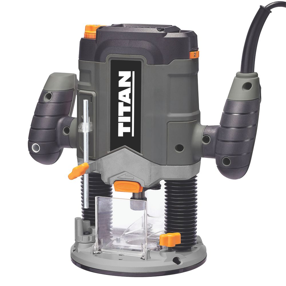 Image of Titan TTB883ROU 1200W 8mm Electric Router 240V 