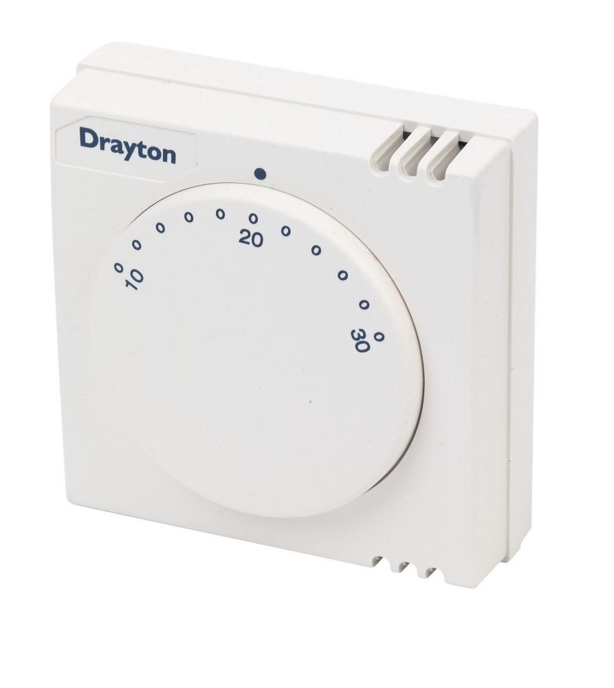 Image of Drayton RTS1 1-Channel Wired Room Thermostat 