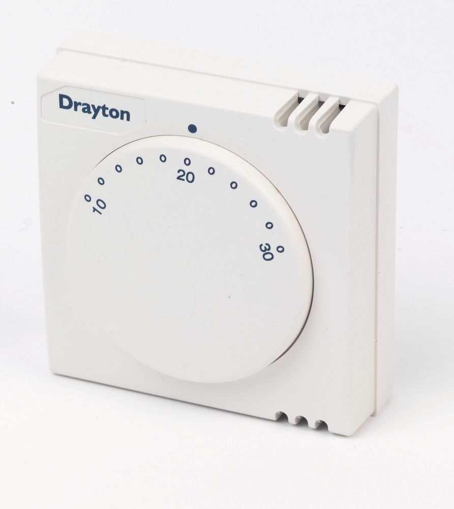 Image of Drayton RTS1 1-Channel Wired Room Thermostat 