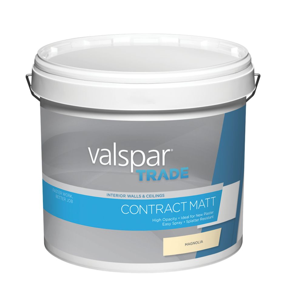 Image of Valspar Trade Matt Emulsion Magnolia 12Ltr 
