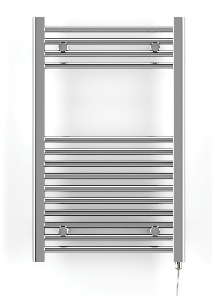Image of Terma Leo SIM Electric Towel Rail 800mm x 500mm Chrome 682BTU 