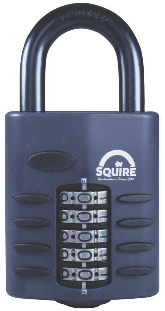 Image of Squire Steel Water-Resistant Combination Padlock Blue 60mm 
