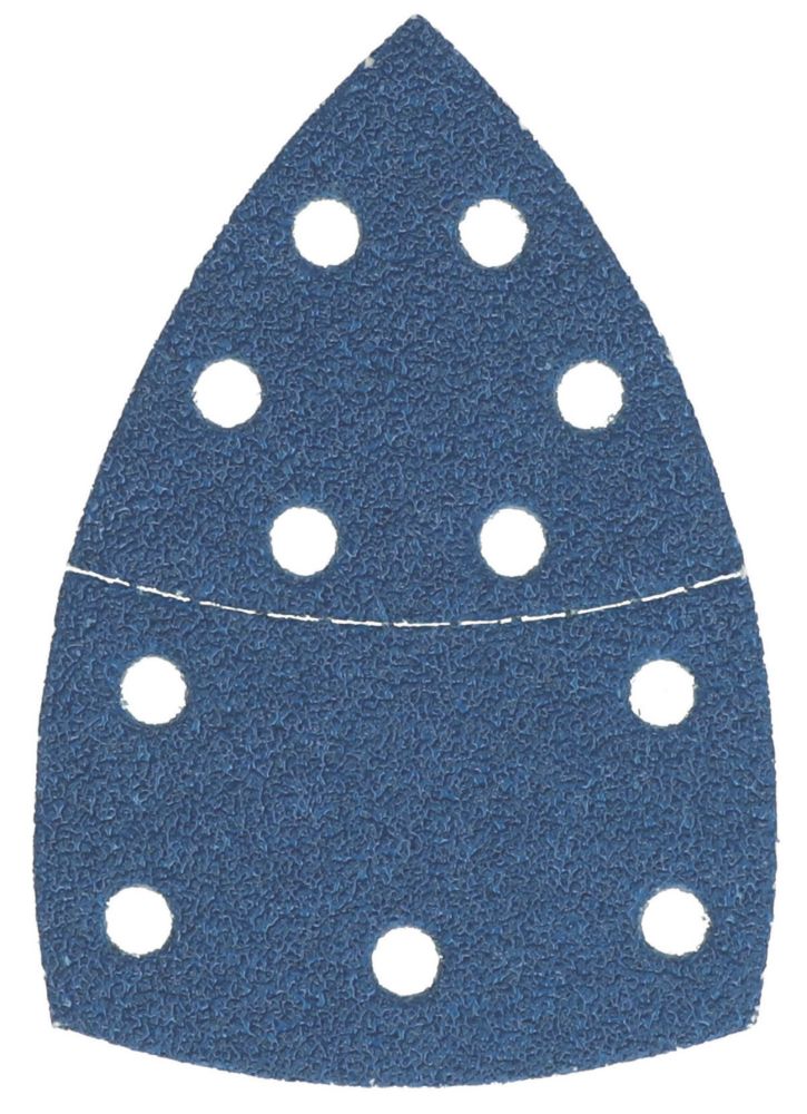 Image of Norton Sanding Sheet Punched 100mm x 150mm 40 Grit 5 Pack 