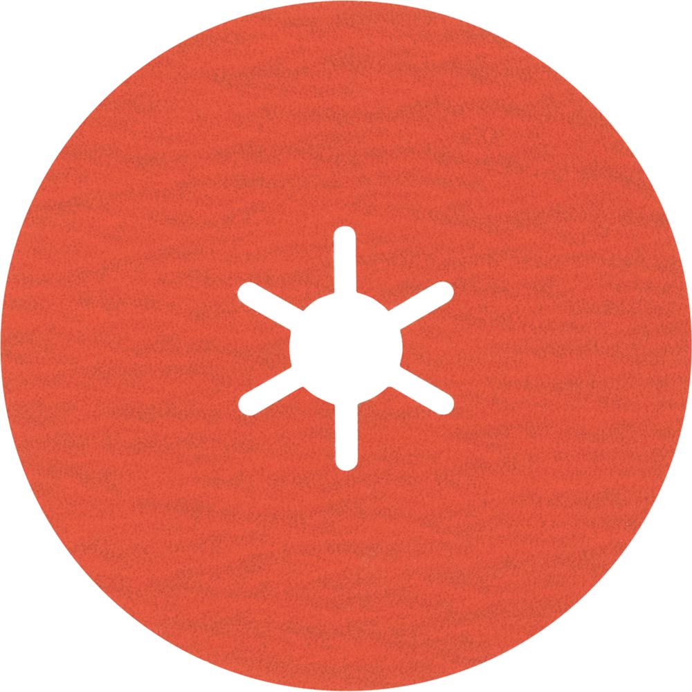 Image of Bosch Expert R782 Prisma Fibre Discs 100mm x 22.23mm 120 Grit 25 Pack 