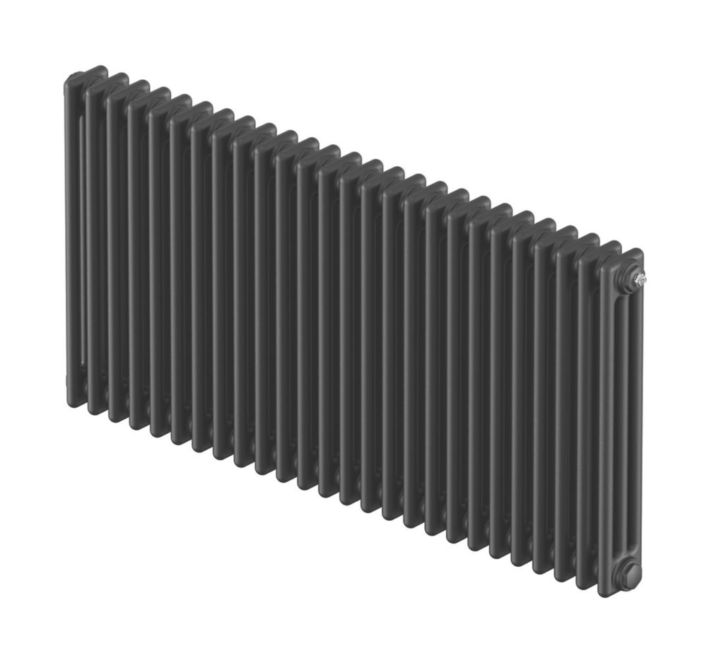 Image of Acova Classic 3 Column Horizontal Radiator 600mm x 1042mm Anthracite 4571BTU 